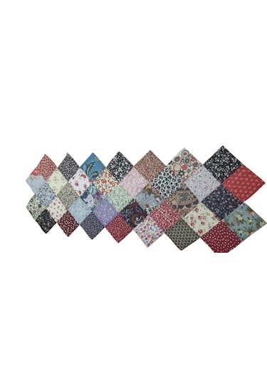 El İşi Patchwork Kırk Yama Runner Çok Renkli