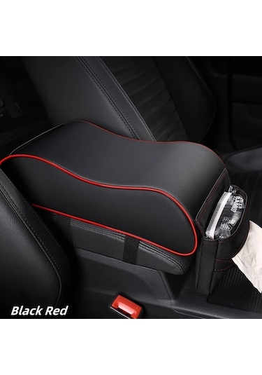 Xuweiwei Beige Color Araç Kolçak Yükseltici Merkezi Konsol Çok Fonksiyonlu Ön Depolama Kılıfı