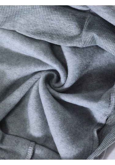 Unisex Kadın/Erkek Boston Renkli Baskılı Oversize Kapüşonlu Sweatshirt