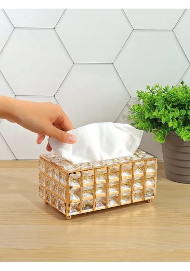 Miland Home Masa İçin İç Dekoratif Peçetelik 450867209 Beyaz