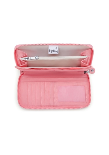 Kipling Money World Büyük Boy Cüzdan Pembe