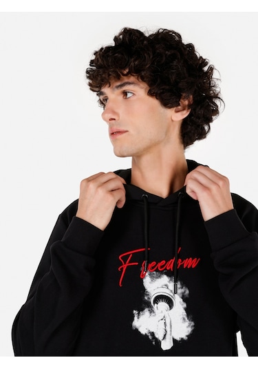 Colin's Colins Siyah Erkek Sweatshirt Cl1070110 Q1.v2 Blk Siyah Colin's Colins Siyah Erkek Sweatshirt Cl1070110 Q1.v2 Blk Siyah