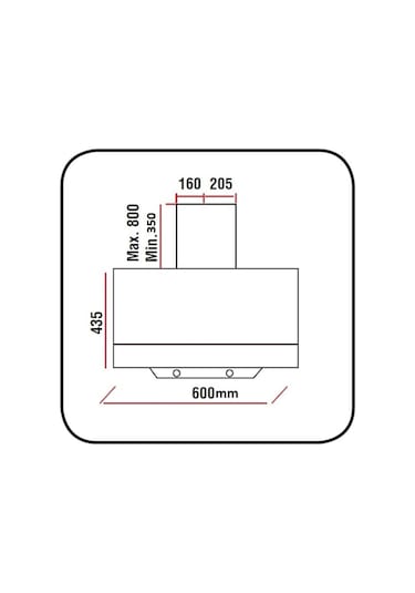 Exep EO330 - ED401 Emaye Siyah Ankastre Set