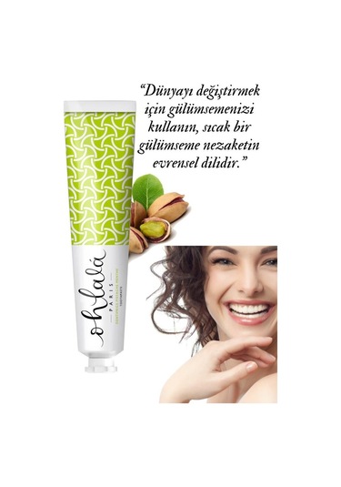 Ohlala Pistachio Mint Antep Fıstığı-nane Diş Macunu 75ml