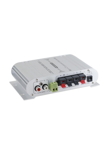 Symbee 2.1 Kanal Alüminyum Amfi - St-838, 20w+20w Güç, Tepki 4-8ω, Ses Kontrolü Volyum, Tiz, Bass , Mp3/mp4 Jack, Gümüş Rengi Şarj Aleti Ve Pil Yok