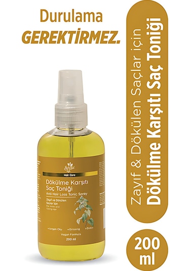 Selesta Life Isırgan Otu Ve Ginseng Özlü Dökülme Karşıtı Durulanmayan Saç Toniği Zayıf Ve Dökülen Saçlar 200 Ml