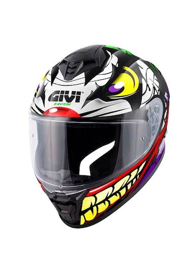 Givi 50.x Joke Motosiklet Kaskı Siyah-mor