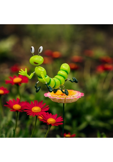 Garden With Ware Dekoratif Sevimli Tırtıl - 14,5 Cm