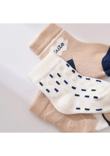 Biorganic Cute 3'lü Bebek Çorabı 68448