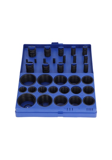 Maiyame 419 Adet Metrik Karemli O-ring Seti - Kauçuk Malzeme, Sıcak/soğuk Dayanıklı, Plümbing Ve Makine Tamirleri İçin Muhafaza Kutusuyla