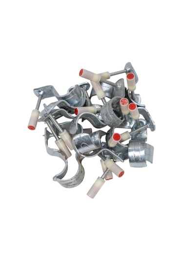 Red Hit Mx004 25mm Boru Sabitleme Kelepçeli Barutlu Çivi 80 Li Paket