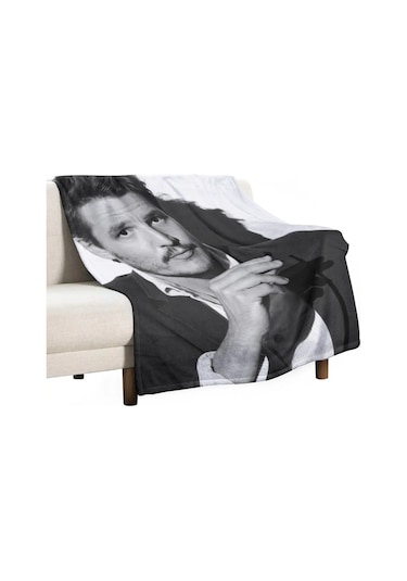 Pedro Pascal 3d Baskılı Yumuşak Peluş Battaniye M