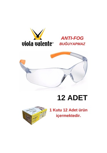 Cross 602 Şeffaf Af Buğulanmaz Spor Koruyucu Gözlük