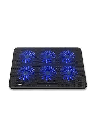 Preo MGF04 6 Fanlı 2100 Rpm Çift Usb Notebook Soğutucu