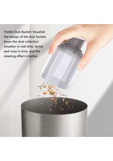 Shineyee Araç İçi Kablosuz Toz Emici Ve Üfleyici, Mini Taşınabilir Şarjlı Temizlik Aleti, Ev Ve Araç Kullanımı İçin İdeal