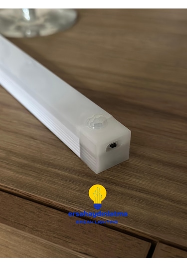 Hareket Sensörlü Led Işık 50 Cm Beyaz Renk