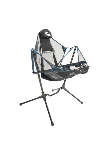 Thor Sallanan Kamp Sandalyesi Katlanır Çantalı Siyah