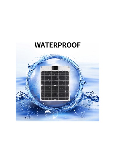 Padalink Monokristal Silikon Güneş Paneli 15w, 5v/12v Çift Çıkışlı, Akıllı Telefon Ve Akü Şarj Cihazı, 320x275mm, 21.5% Dönüşüm Verimi