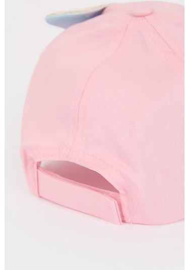 DeFacto Kız Çocuk 3D Simli Kumaş Cap Şapka B7603A825SMPN1
