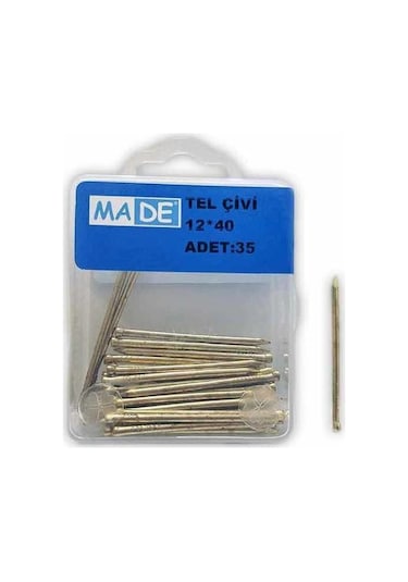 Made Tel Çivi 12X40 (1 Kutu:35 Adet) St-45 N11.1045