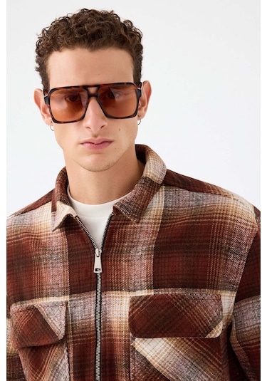 Loft Kahverengi Erkek Gömlek Lf2040991 Kahverengi