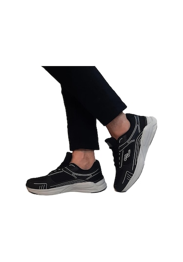 Jump 32438 Siyah-beyaz Memory Ortapedik Hafif Spor Ayakkabı Siyah - Beyaz