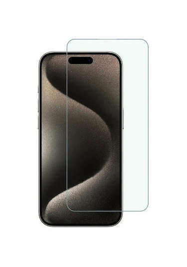Notech Apple Uyumlu iPhone 15 Pro Max Temperli Cam Ekran Koruyucu