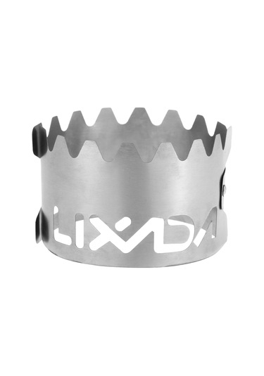 Vkemall Lixada Taşınabilir Açık Hava 2'si 1 Arada Ultra Hafif Titanyum Alkol O Gümüş