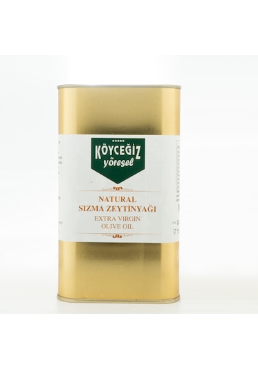 Köyceğiz Yöresel Naturel Sızma Zeytinyağı Teneke 3 L