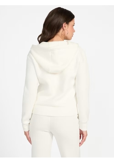 Guess Kadın Sweatshirt V3rq11k7uw2 Ekru