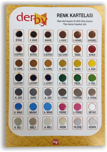 Derby Boyalı Deri Tamir Onarım Seti
