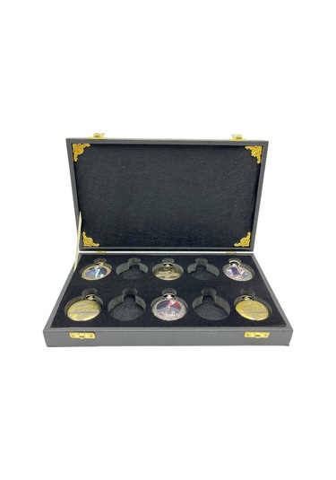 Cep Saati Koleksiyon Kutusu 10 Lu Deri Siyah