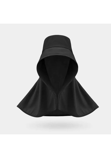 Snapbuy Kadın Uv Korumalı Büyük Ağızlı Balıkçı Şapkası - Yaz Güneşlik At Kuyruğu Kapwhıtem Whıte