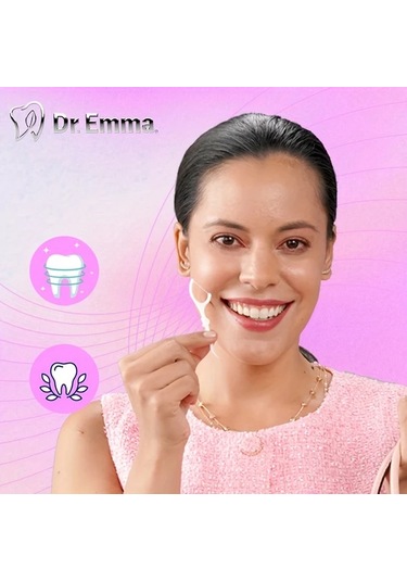 Willowhaven 50lı Dr. Emma Aloe Vera Diş İpi Çubukları Bireysel Paket Alkol Yok Polietilen Derin Temizlik