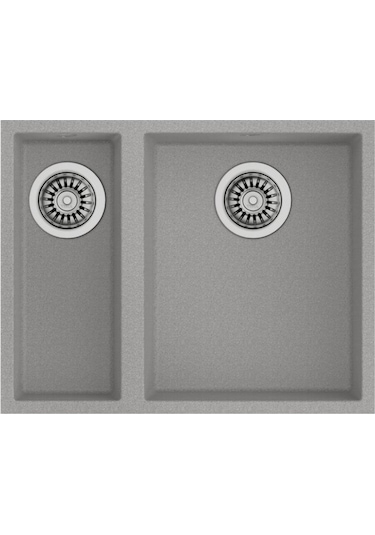 Teka Square 560 Tg Tezgah Altı Gri Granit Eviye