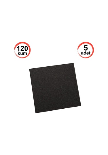 Kağıt Zımpara Su Zımparası 23 28 Cm 120 Kum 5 Adet