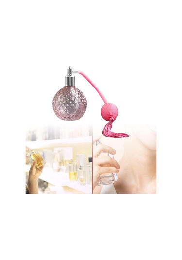 Suntek Parfüm Şişesi Çok Fonksiyonlu Sis Gümüş-pembe