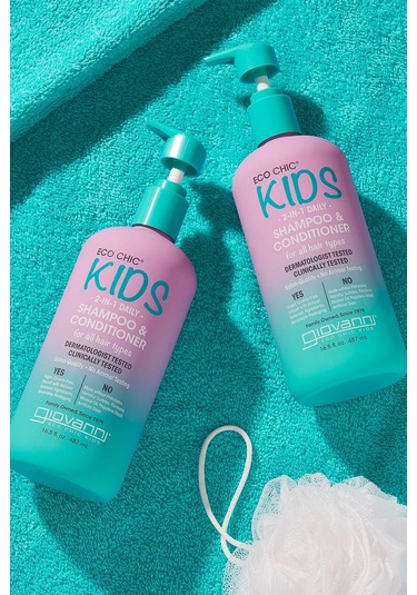 Giovanni Eco Chic Kids 2 Si 1 Arada Çocuk Şampuanı Ve Saç Kremi 487ml Tüm Saçlar