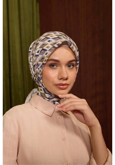 İpekhan Marrakech Koleksiyon Soft Eşarp 1213 - 06 Krem Krem