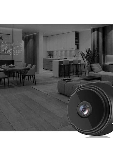 Kangvka A9 Siyah Ev Wifi Gözlem Kamerası - 1080p Hd, Gece Görüşü, Dış Etkinlikler İçin Çocuk İzleme Kamerası