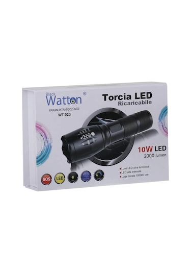 En Güçlü Şarjlı El Feneri Wt-023