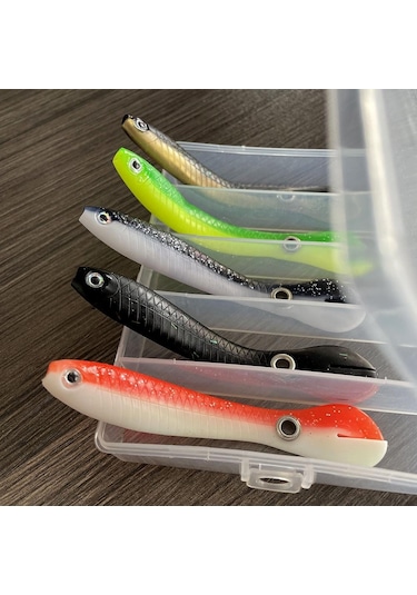 5 Adet/grup Yumuşak Balıkçılık Yem 6g 10 Cm Wobble Kuyruk Cazibesi Silikon Küçük Loach Yapay Yemler Bas Pike Balıkçılık Kanca Ve Kutu İle 5 Adet/grup Yumuşak Balıkçılık Yem 6g 10 Cm Wobble Kuyruk Cazibesi Silikon Küçük Loach Yapay Yemler Bas Pike Balıkçılık Kanca Ve Kutu İle