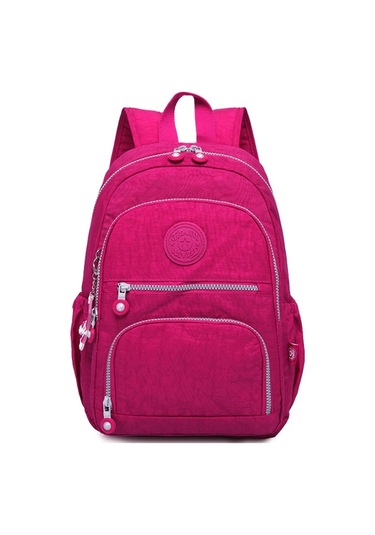 Sones Sırt Çantaları Okul Sırt Çantası Genç Kızlar İçin Kadın Dizüstü Bilgisayar Çantası Seyahat Çantası, Boyut: 27x13x37cm T1368 Şarap Kırmızısı Diğer