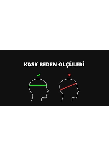 Asistan Full Face Tam Korumalı Kask 57-58 Turuncu