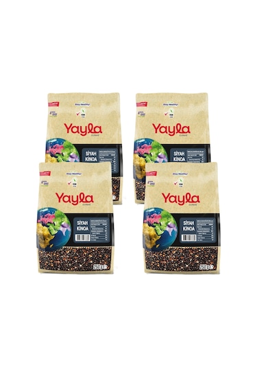 Yayla Gurme Siyah Kinoa 250 Gr X4