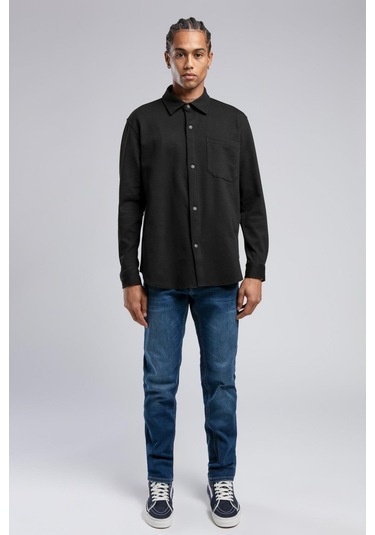 Lee Cooper Erkek Bertaus Örme Uzun Kol Gömlek 241018 Siyah Siyah Lee Cooper Erkek Bertaus Örme Uzun Kol Gömlek 241018 Siyah Siyah