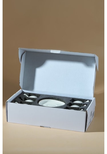 Karaca  Streamline Hole 6 Kişilik Kahve Fincan Takımı 80 ml