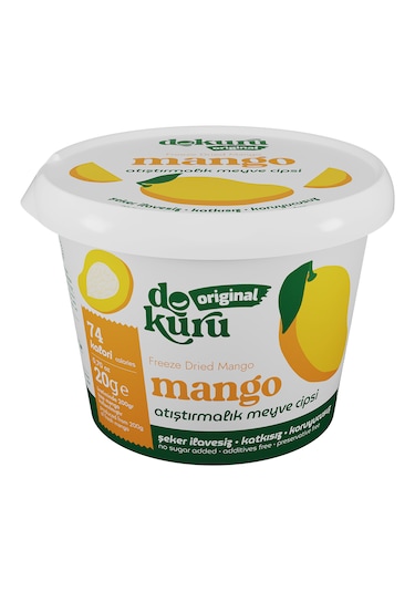 Dokuru Mango Kuru Meyve Cipsi 20 G