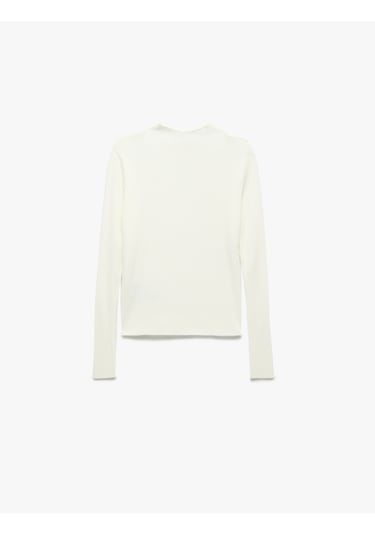 Koton Regular Fit Uzun Kollu Hafif Dik Yaka Triko Kazak Ekru 6wak90031ht Ekru Koton Regular Fit Uzun Kollu Hafif Dik Yaka Triko Kazak Ekru 6wak90031ht Ekru