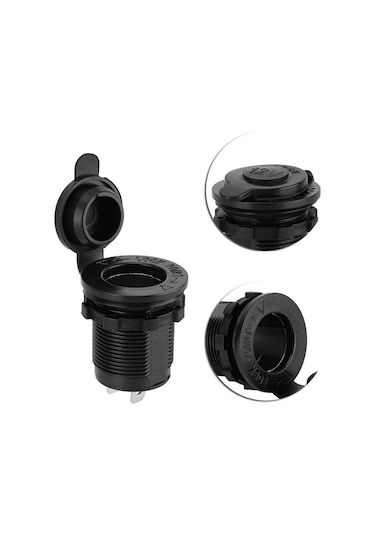 Ic-246b-5 Araç Çakmaklık Soketi Dişi Pano Tip Ø30mm